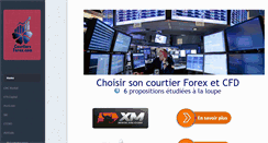 Desktop Screenshot of courtiersforex.com